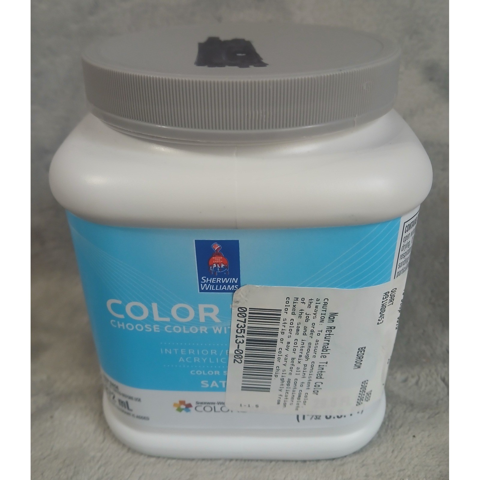 Sherwin Williams Color To Go Interior Satin Paint 1 Quart 9607 Tanglewood Beige
