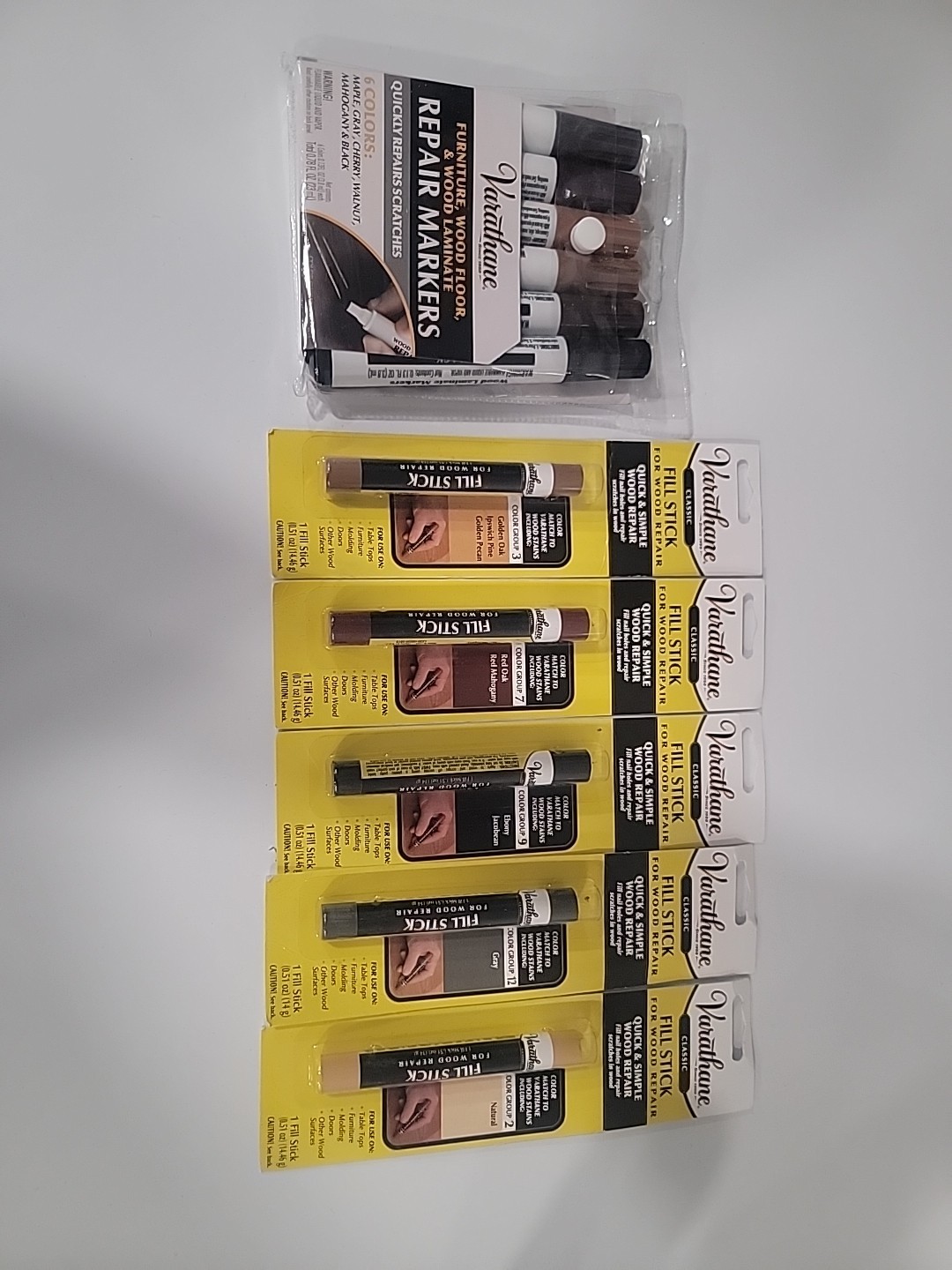 Varathane Furniture Wood Floor & Wood Laminate Repair Markers & Wood Repair ×11