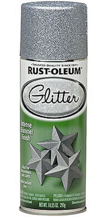 Rust-Oleum Specialty Glitter Paint, Silver, 10.25 Oz.