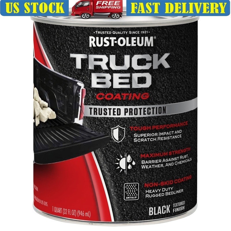 Automotive Truck Bed Coating Non-Skid Durable Rust Protection Spray Application