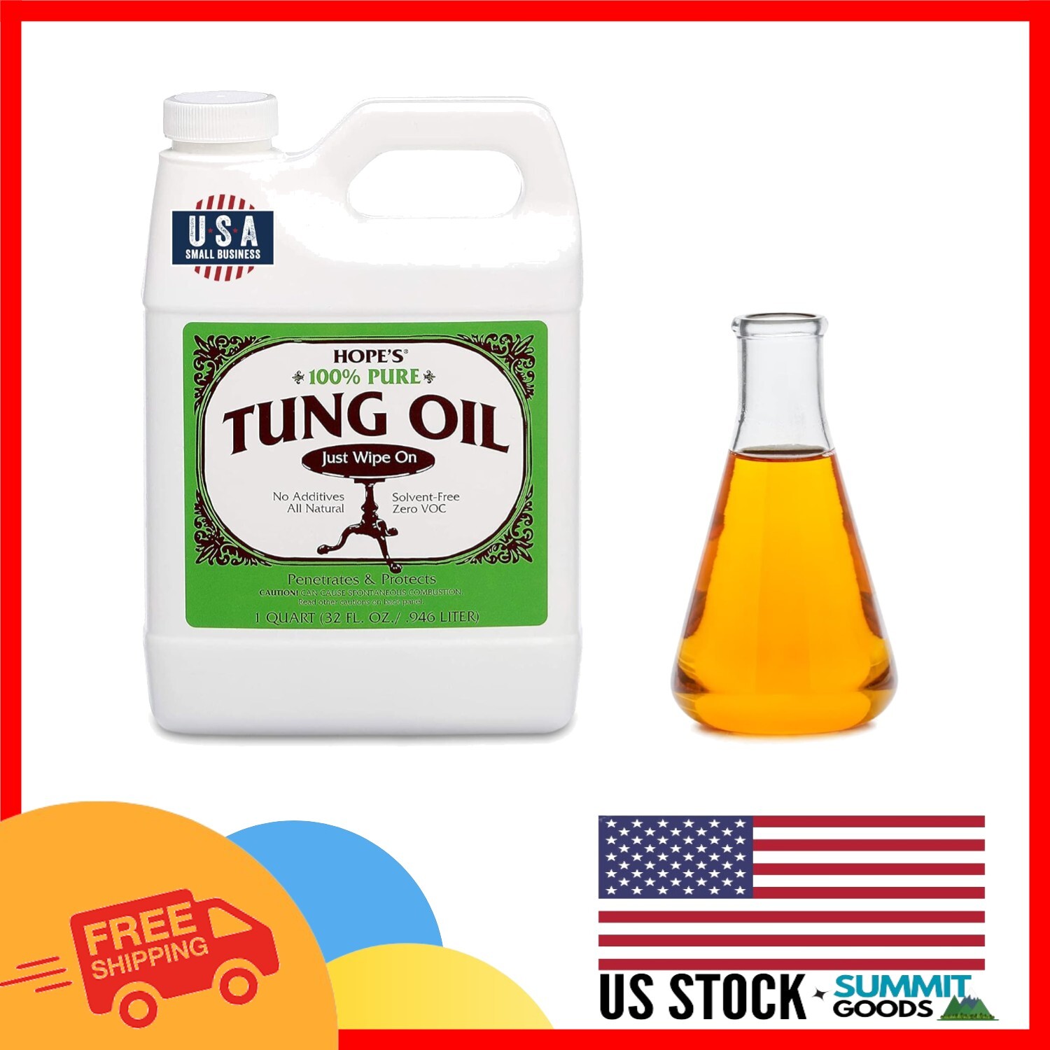 Versatile Food Safe Tung Oil Finish – Perfect for Cutting Boards & Furniture