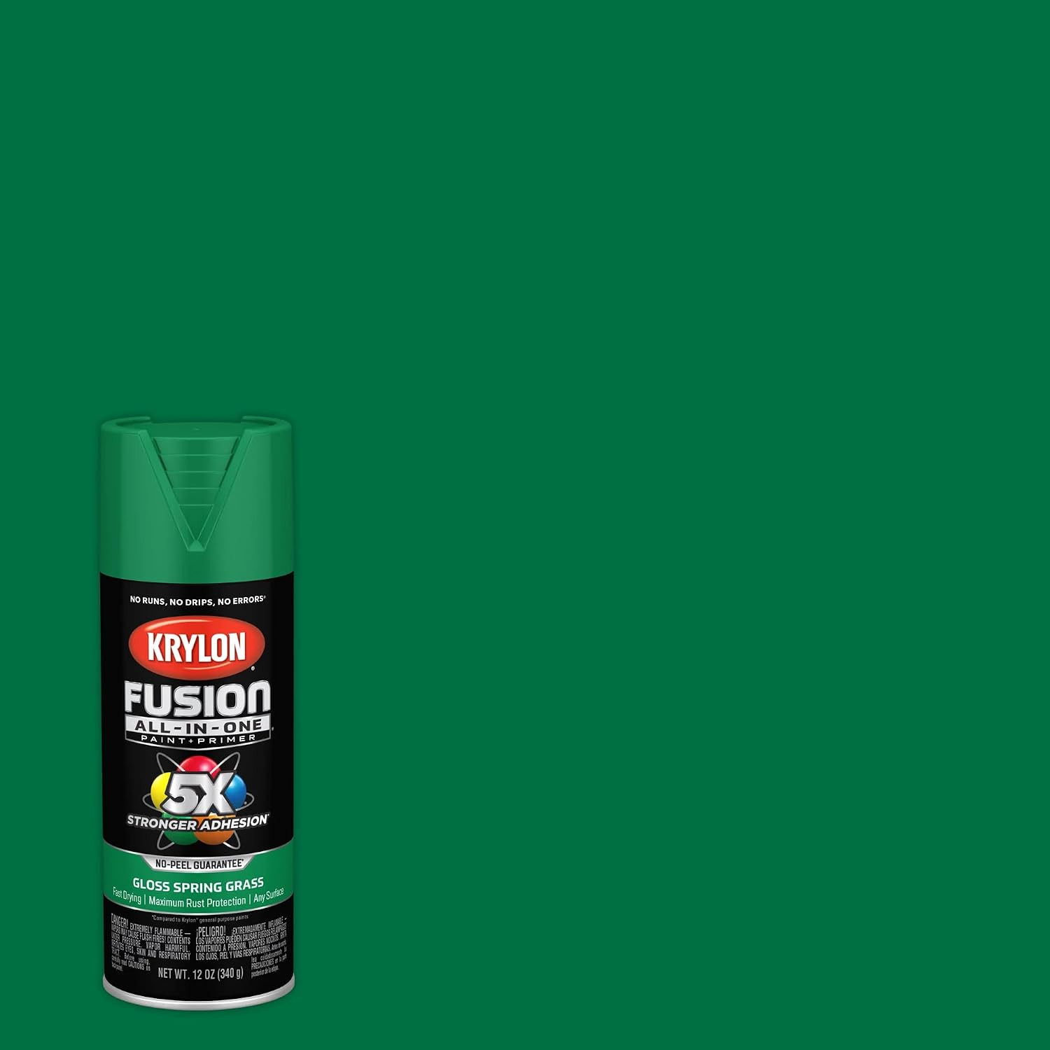 K02724007 Fusion All-In-One Spray Paint for Indoor/Outdoor Use, Gloss