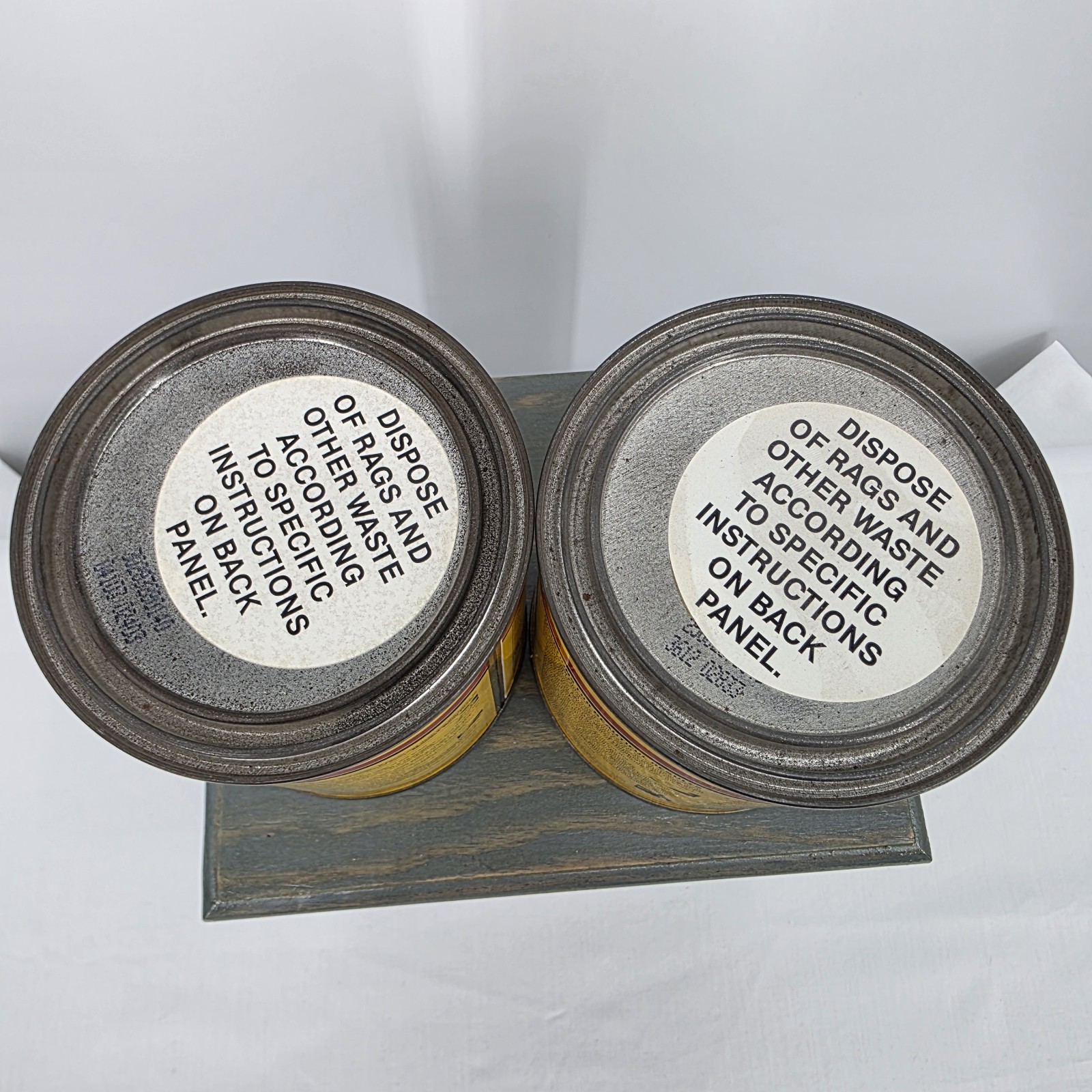 2X Minwax 260 Pickled Oak Wood Finish Oil-Based Wood Stain 2 Quart Cans New