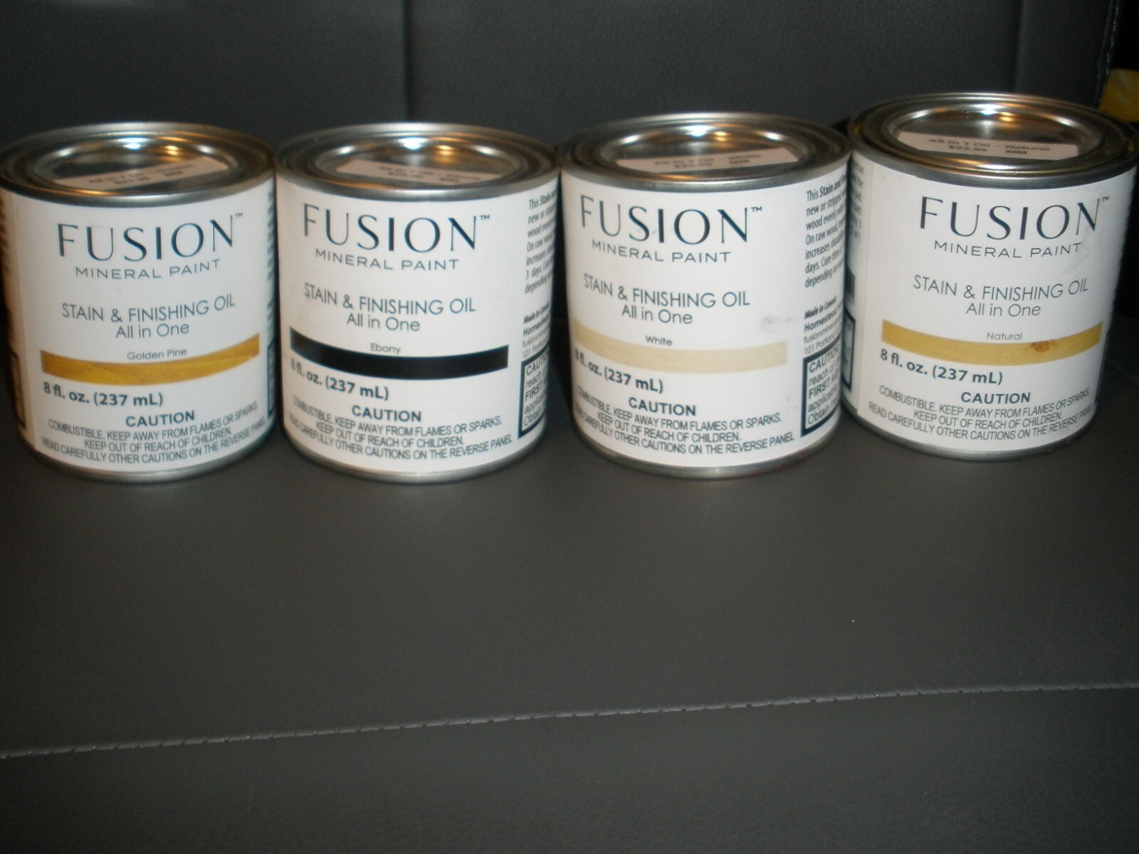 NEW Fusion Mineral Paint Stain & Finishing Oil All in One (YOU CHOOSE COLOR)