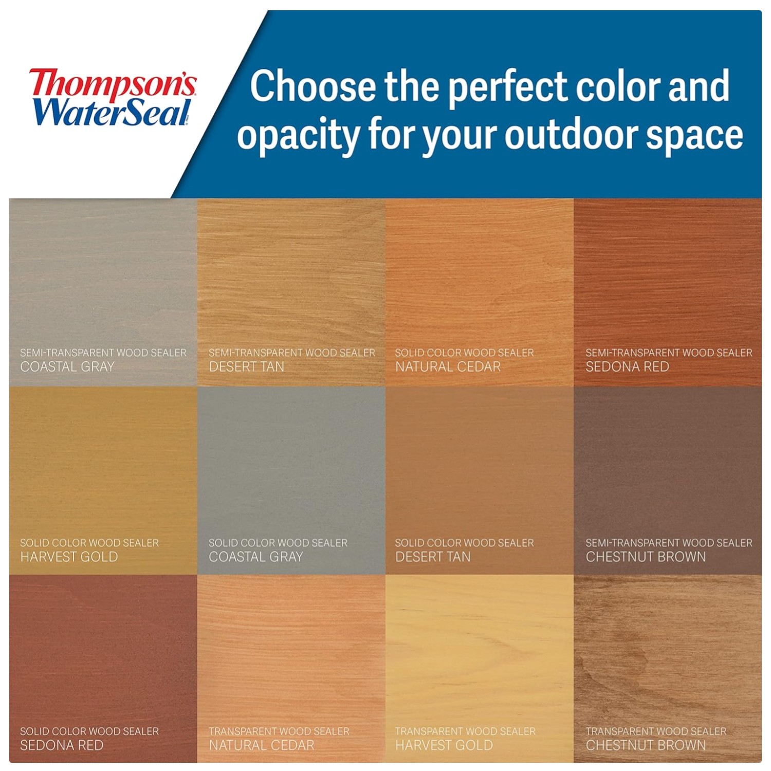 Clear Finish Waterproof Stain Quart, Thompson’s WaterSeal