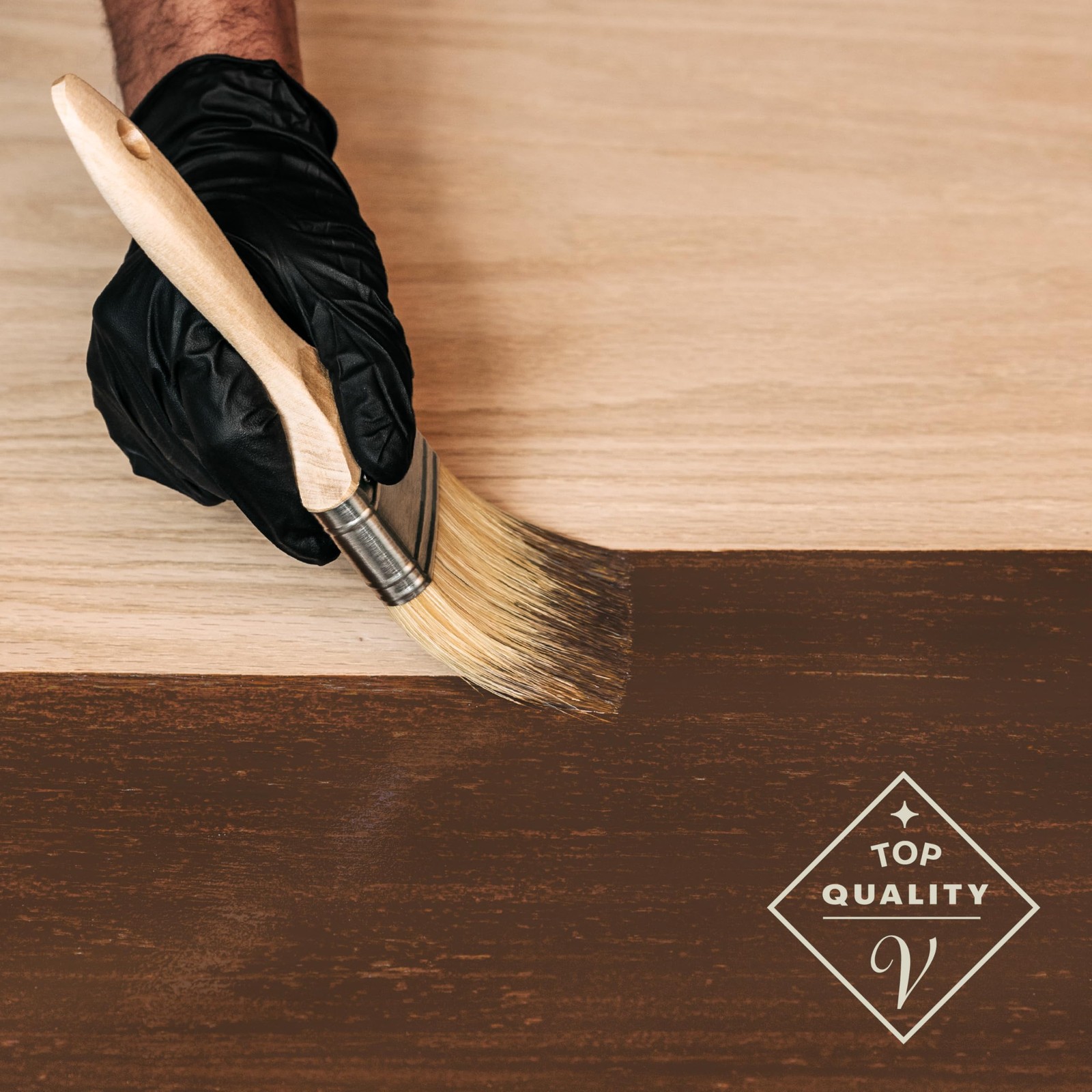 Varathane Premium Fast Dry Wood Stain | 1 0.25 Quart (Pack of 1), Dark Walnut