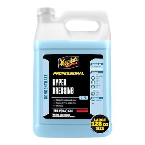 Meguiar’s D17001 Hyper Dressing -1 Gallon â€“ Give Your 128 Fl Oz (Pack of 1)