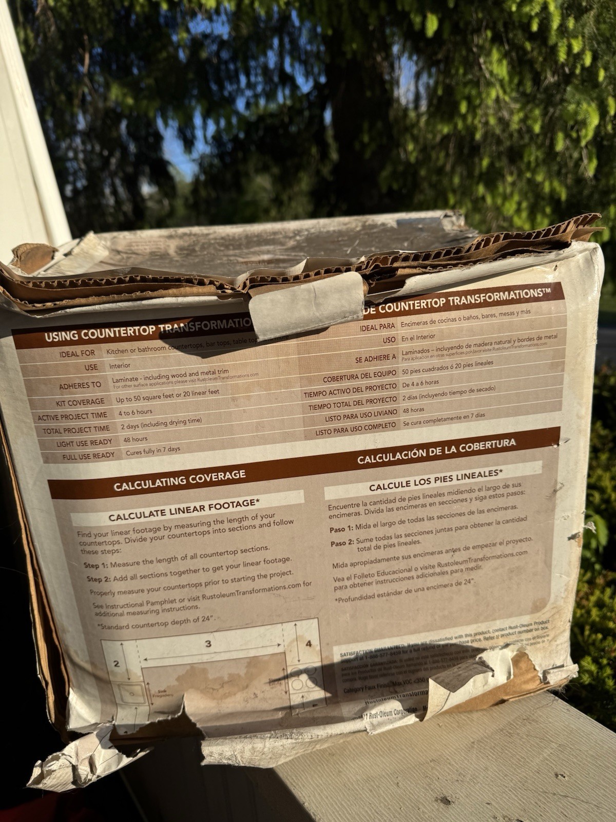 RUST-OLEUM Onyx Countertop Transformations Kit 70 oz. *Missing Chip Dispenser*