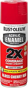Rust-Oleum 2X Spray Paint Gloss Cherry Red 12oz