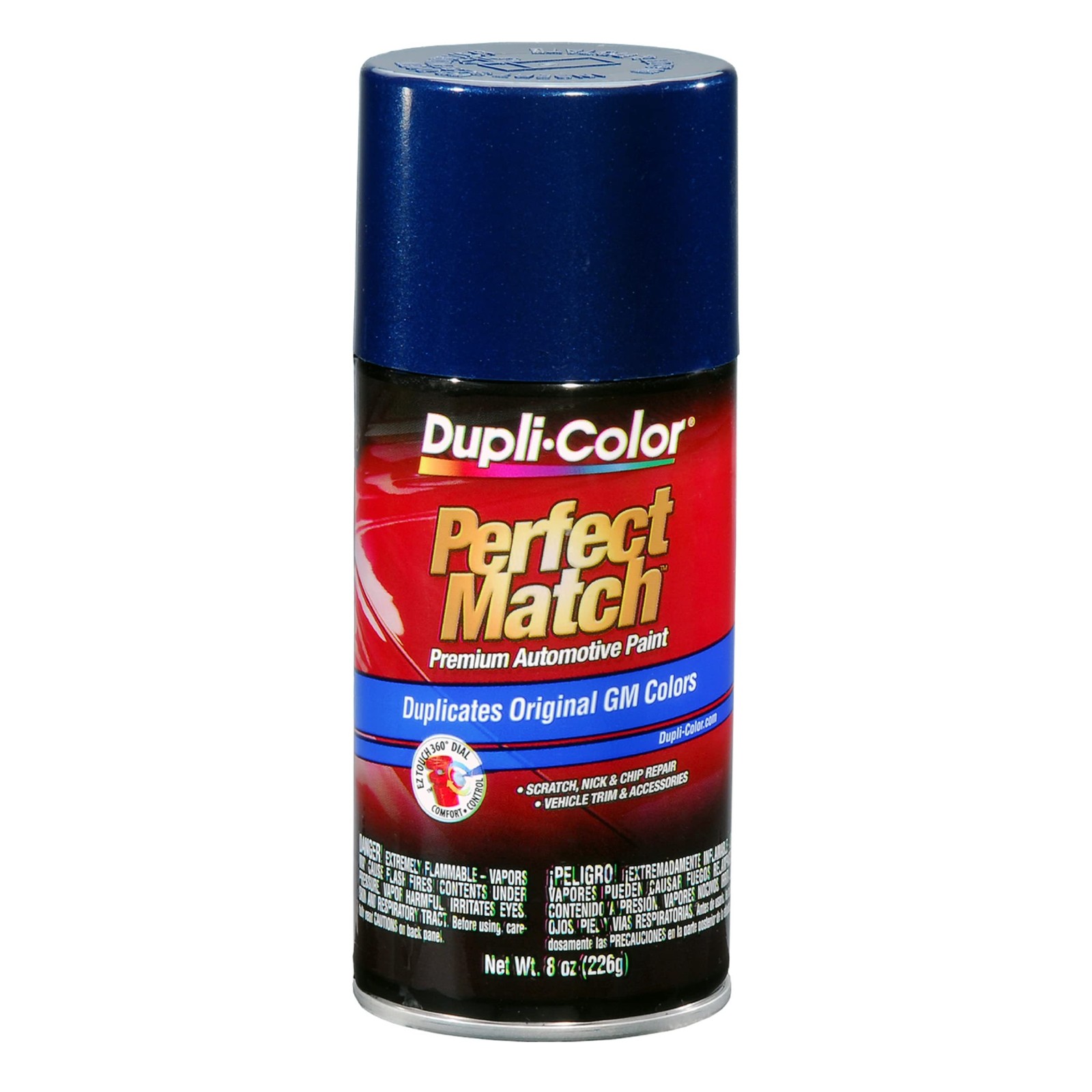Premium Automotive Paint, Dark Blue, 8 oz Perfect Match for Touch Ups
