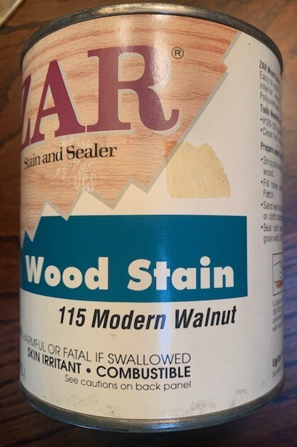 Zar Interior Stain 115 MODERN WALNUT Quart