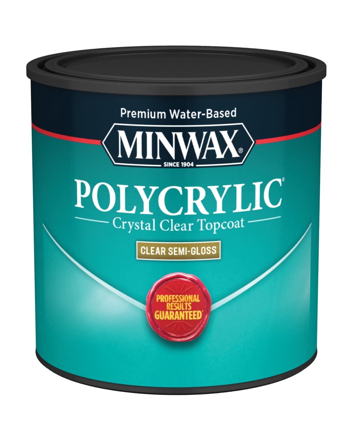 Polycrylic Protective Finish, Clear Gloss, Clear, 1/2 Pint Fast delivery