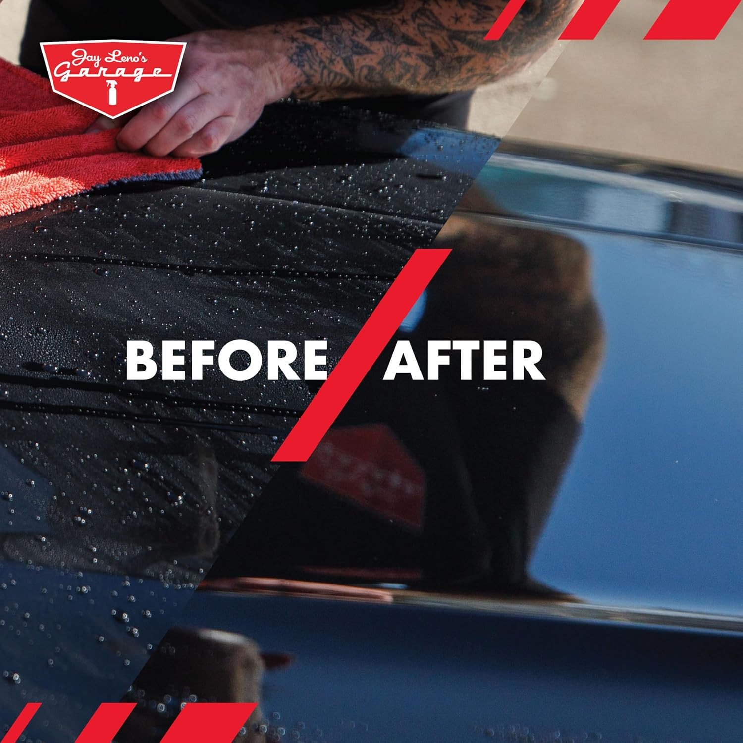 Jay Leno’s Garage Ceramic Speed Detailer Spray Quick Car Detailer for Cars Tr…