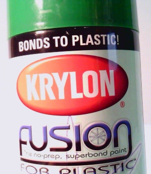 Krylon~Fusion~For Plastic~Spring Grass~Spray Paint~12 oz~Vintage~2002