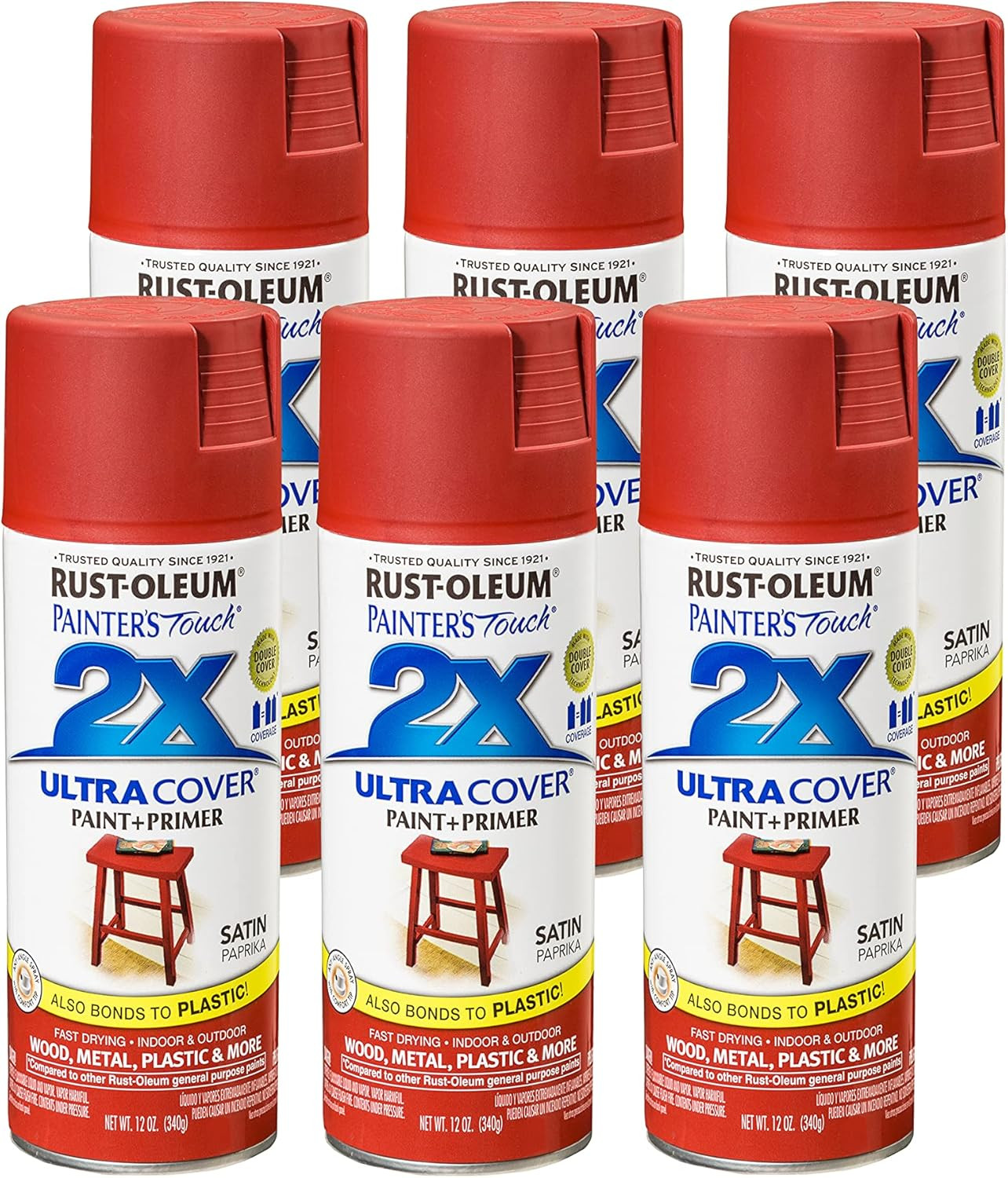 Painter’S Touch 2X Ultra Cover Spray Paint, Gloss Clear | Indoor and Outdoor Sur