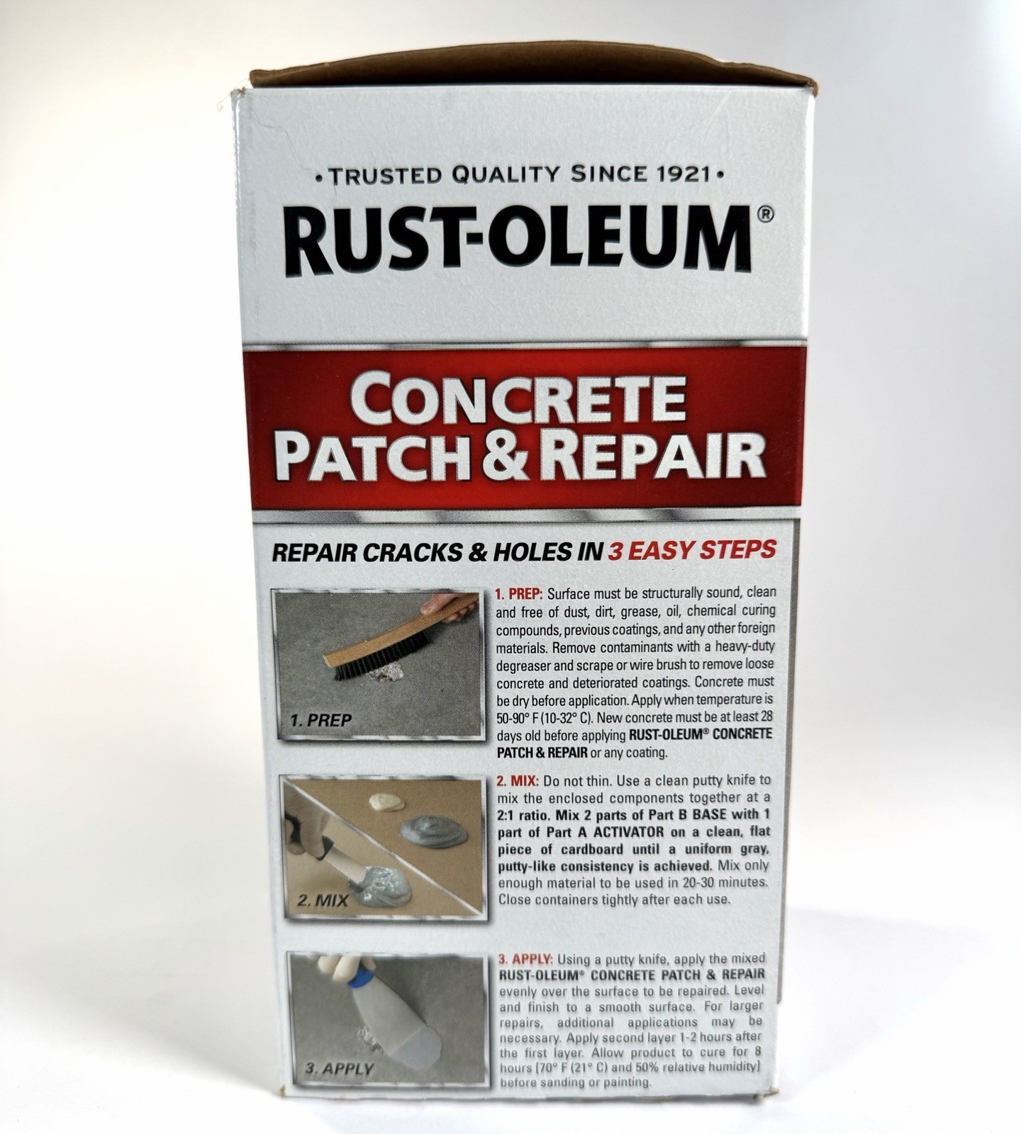 Rust-Oleum Concrete Patch & Repair #1 Trusted Brand, Concrete Floor Repair- 24oz