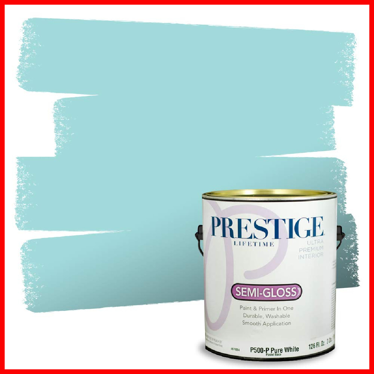 Prestige Paints P500-P-737Bm Interior Paint And Premiumr In One Semi-Gloss