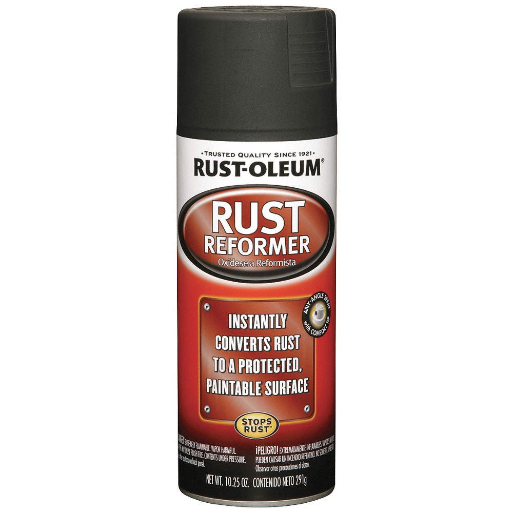 RUST-OLEUM 248658 Rust Coverter, Black, 10.25 Oz. 6PEP3