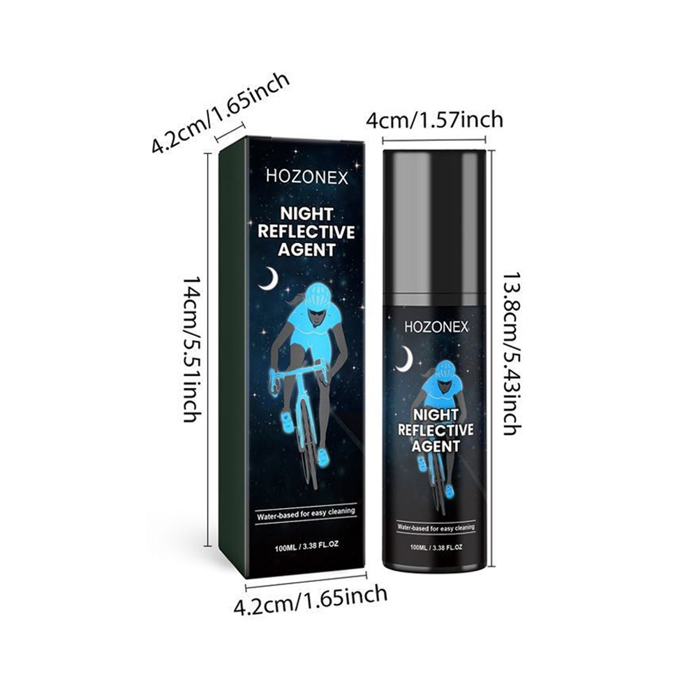 100ml Reflective Night Spray-Paint For Night Riding Glow-in-The-Dark Spray Paint