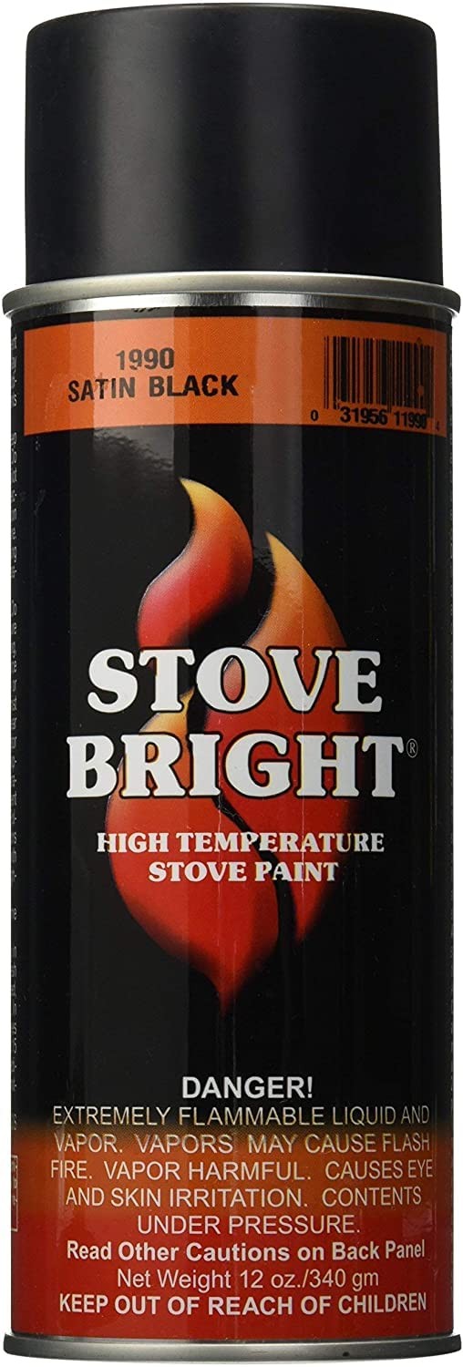 Stove Bright Fireplace Satin Black Paint High Temp Satin Black Spray Paint Withs