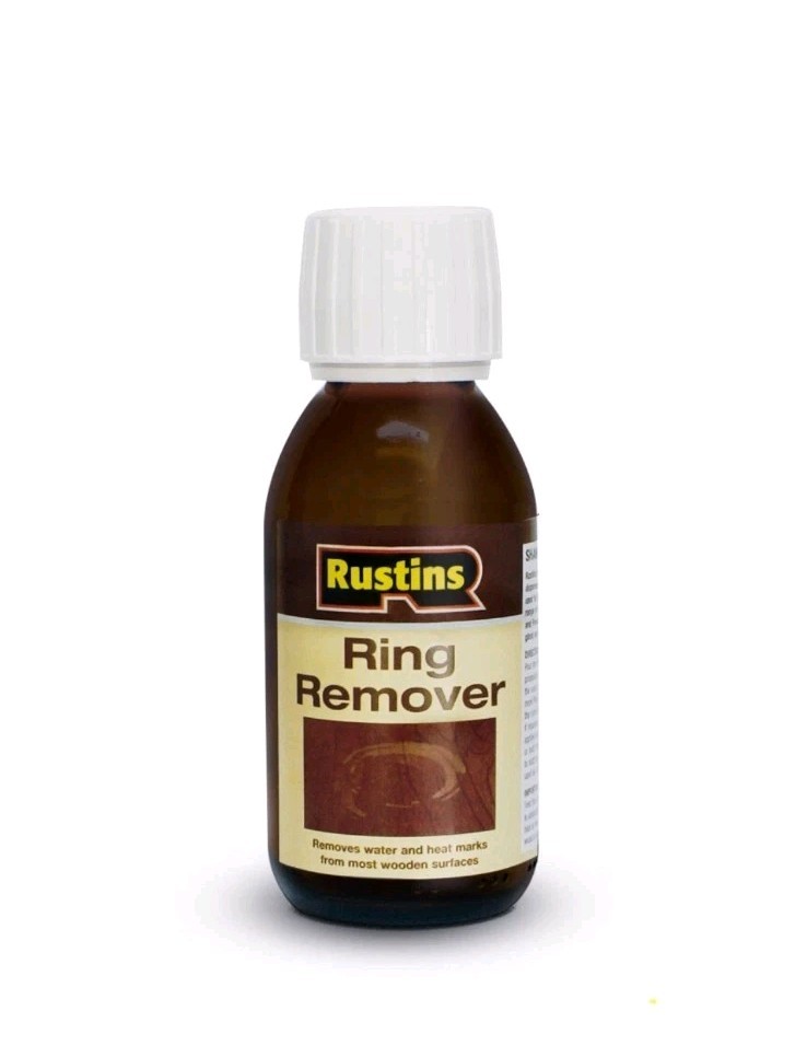 Rustins Ring Remover 125ml Removes Water Heat and Cup Marks From Wood