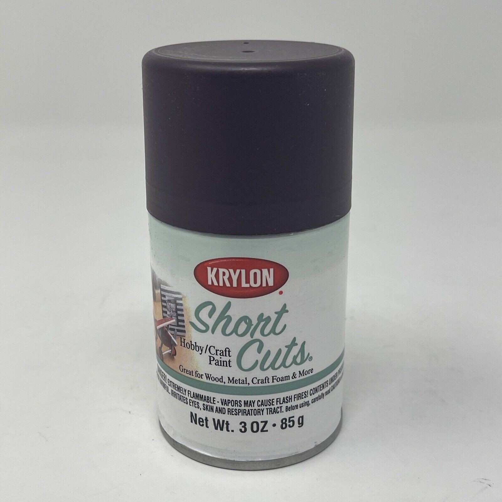 Krylon SCS-084 Short Cuts Aerosol Spray Paint, Matte, Sangria, 3 oz.