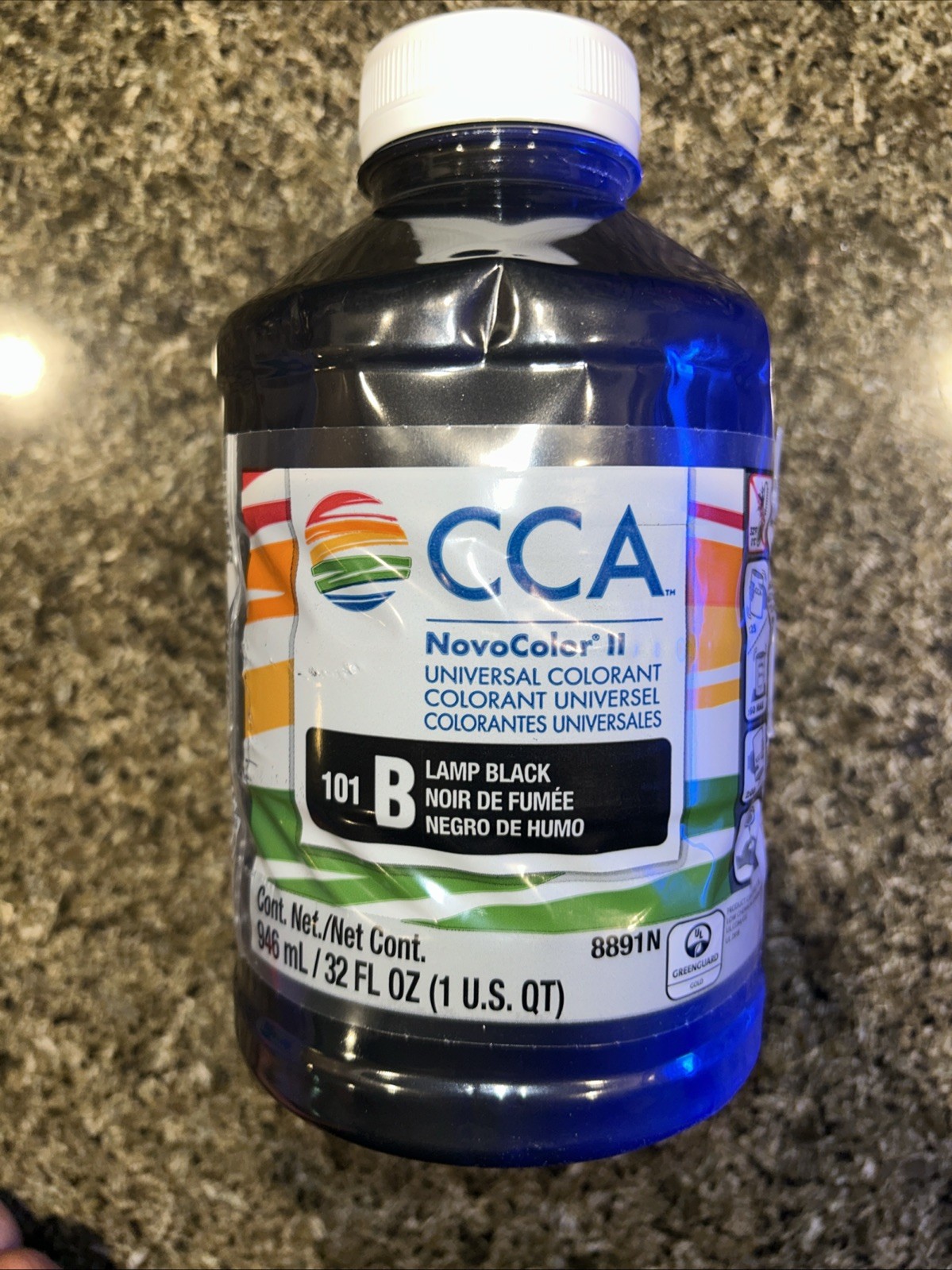 Valspar CCA NovoColor II Universal Colorant 101 B Lamp Black 8891N 1 Qt B01