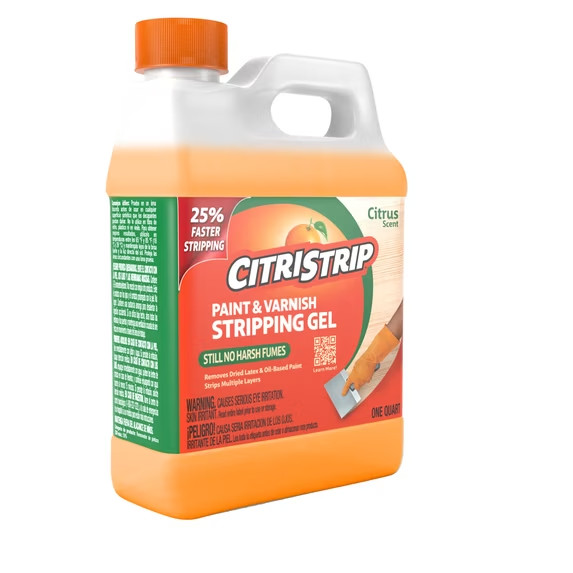 Paint & Varnish Stripping Gel, Citrus Scent, 1 Quart