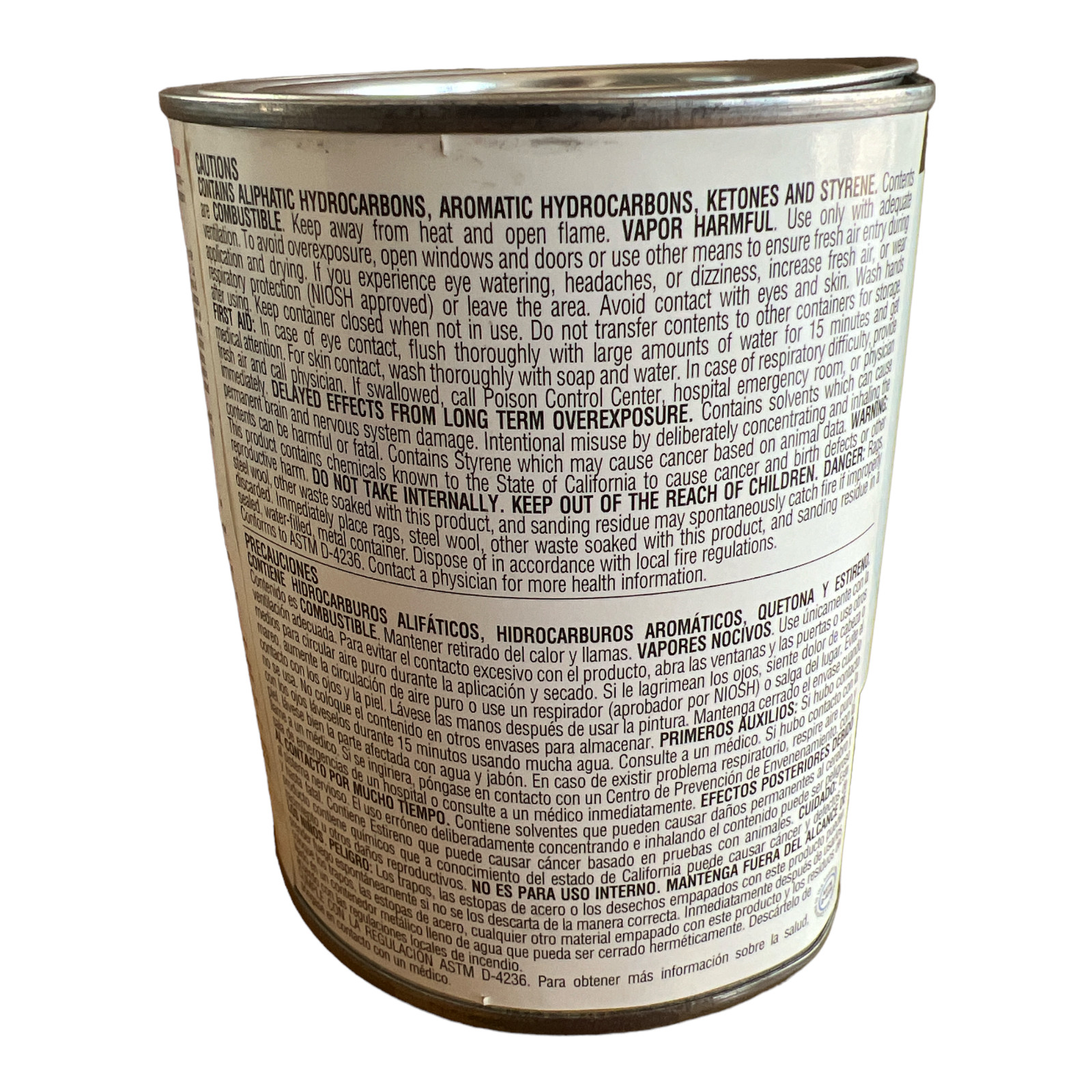 RARE Dented 1 Qt Krylon Fusion for Plastic Semi-Gloss Hunter Green 5306