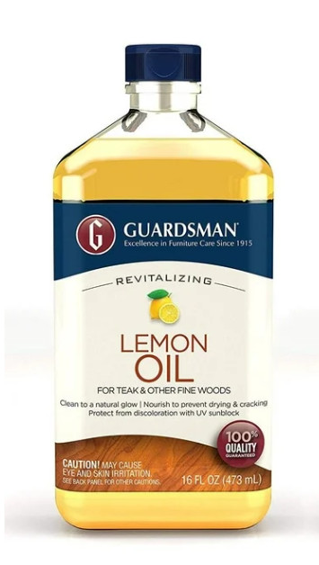 Guardsman revitalizing lemon oil for teak & other fine wood furniture – 473ml