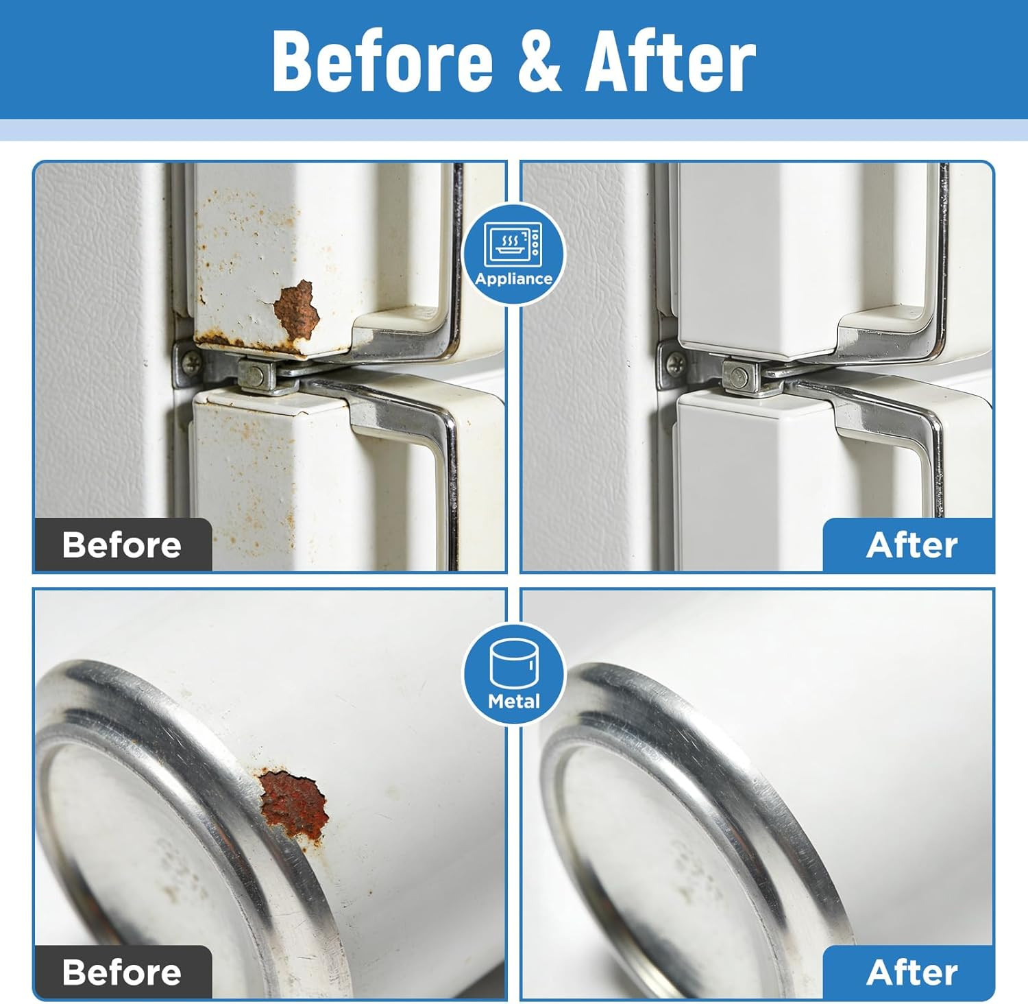 White Paint Multi Surface Semi-Gloss White Touch up Paint Repair for Metal,Wall,