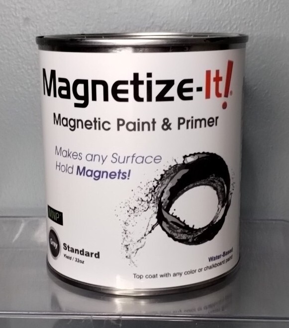 NEW Magnetic Paint and Primer – Standard Yield 32oz