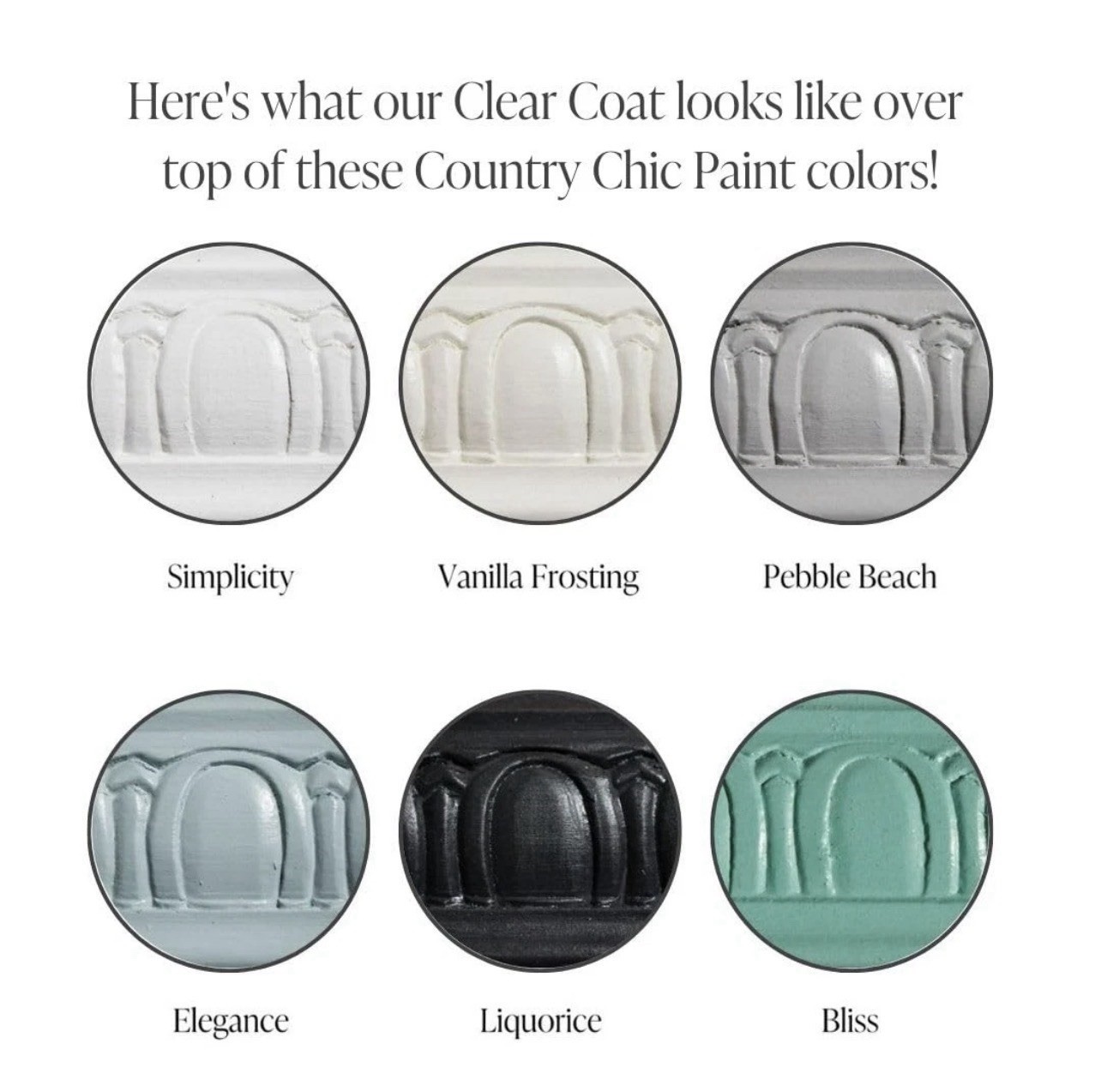 NEW Clear Coat – Eco-Friendly Clear Satin Sheen Top Coat for Chalk Furnitur…
