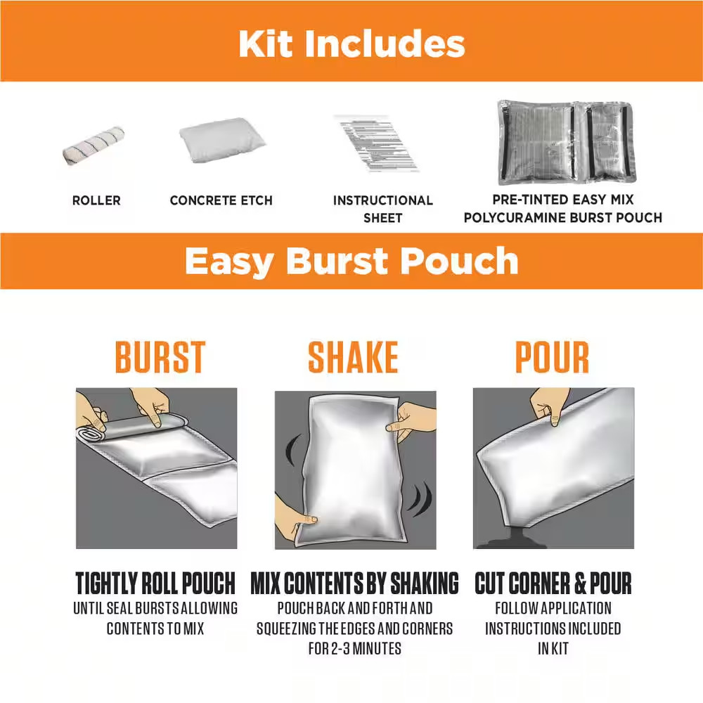 80 Oz. Metallic Earth Brown Garage Floor Kit (2-Pack)