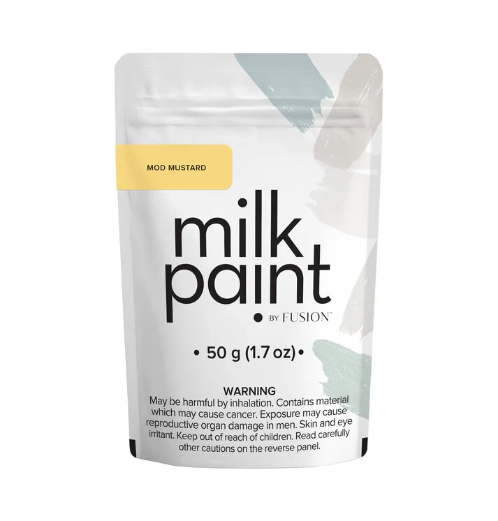 Mod Mustard Milk Paint by Fusion 50g