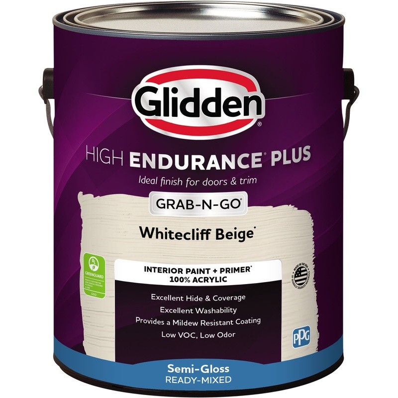High Endurance Plus Interior Paint Primer Low Odor Washable Zero VOC 1 Gal New