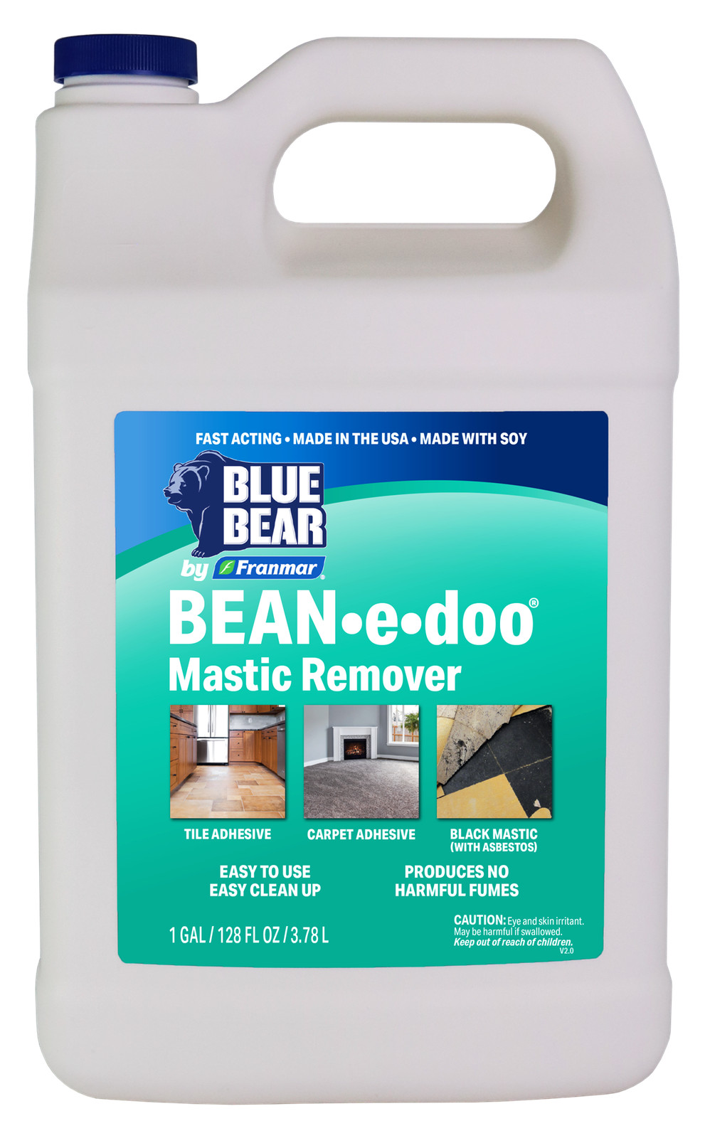 Blue Bear Mastic Remover, Gallon – BBR M11GEAWDT1
