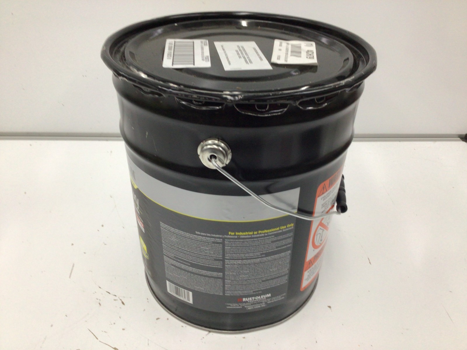 Rust-Oleum 9182300 Epoxy Mastic Coating Base, Silver Gray, Gloss, 5 Gal, 125 To