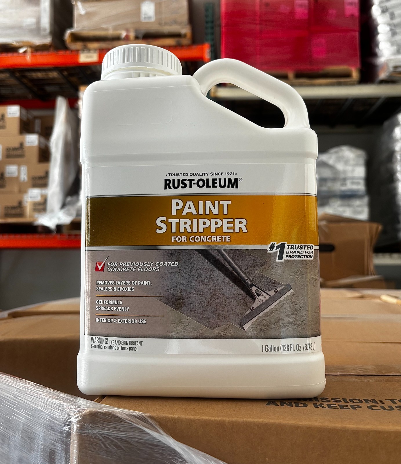 Rust-Oleum Concrete Paint Stripper, 1-Gallon