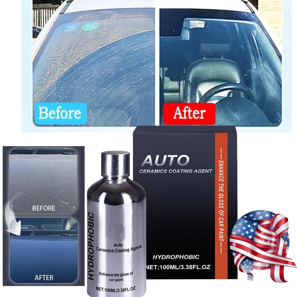 Auto Ceramics Coating Light Ceramic Coating for Cars 3.38 Fl Oz USA 1pc