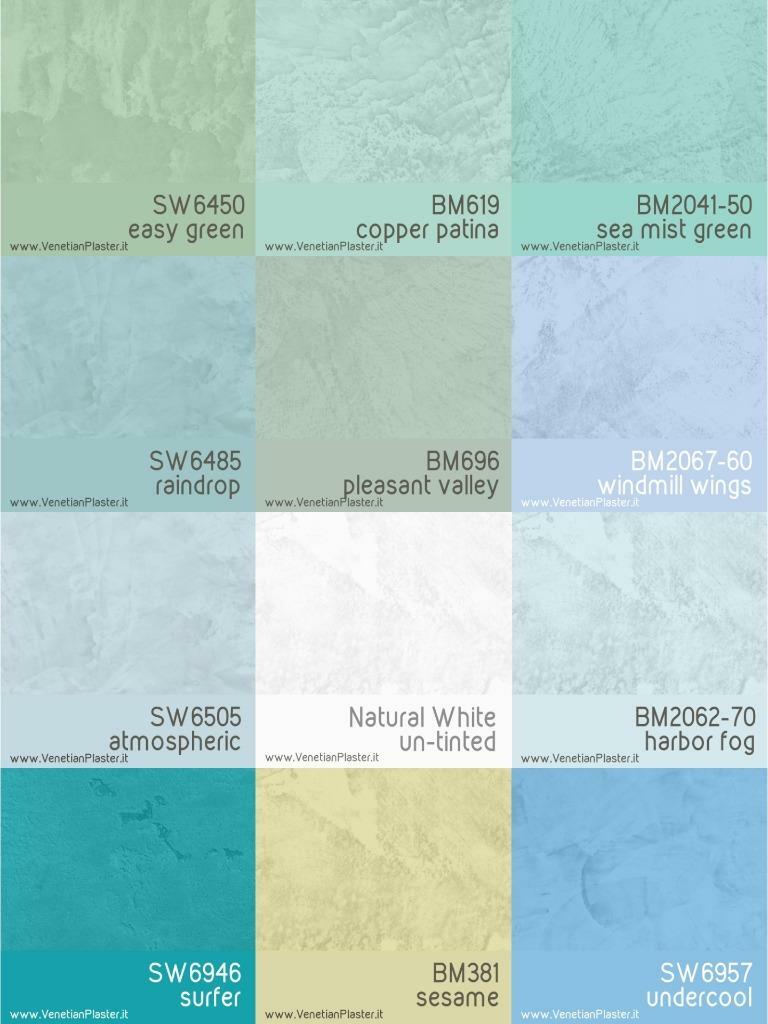 Marmorino – by FirmoLux Real Venetian Plaster from Italy (popular colors)