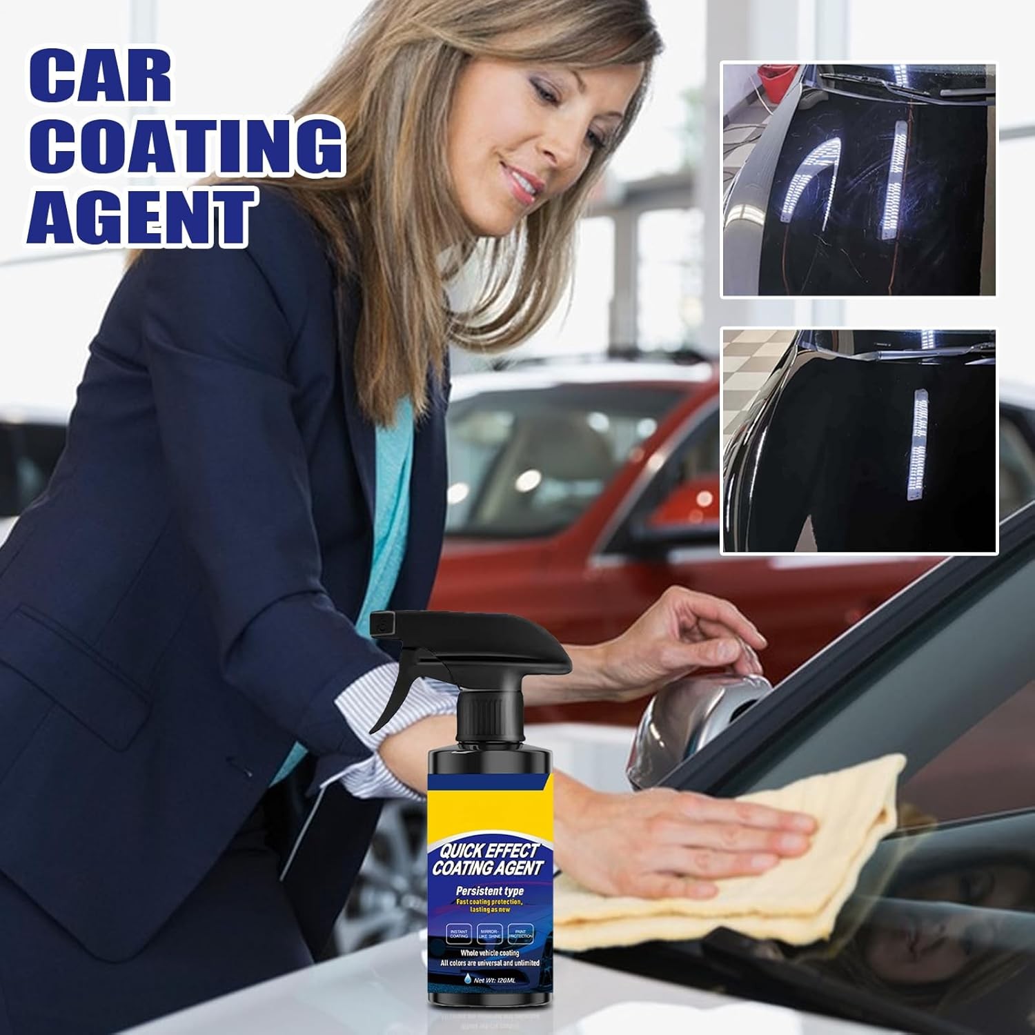 Car Coating Sprays Ceramic Paint Sealant Maximum Gloss & Shine Ceramic Car Wax