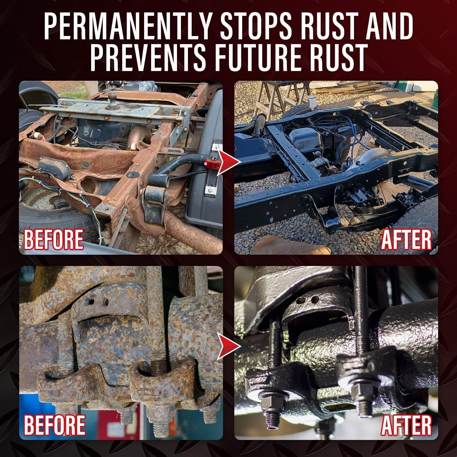 Rust Converter for Metal ,Stops & Prevents Corrosion on Metal, Rust Converter…