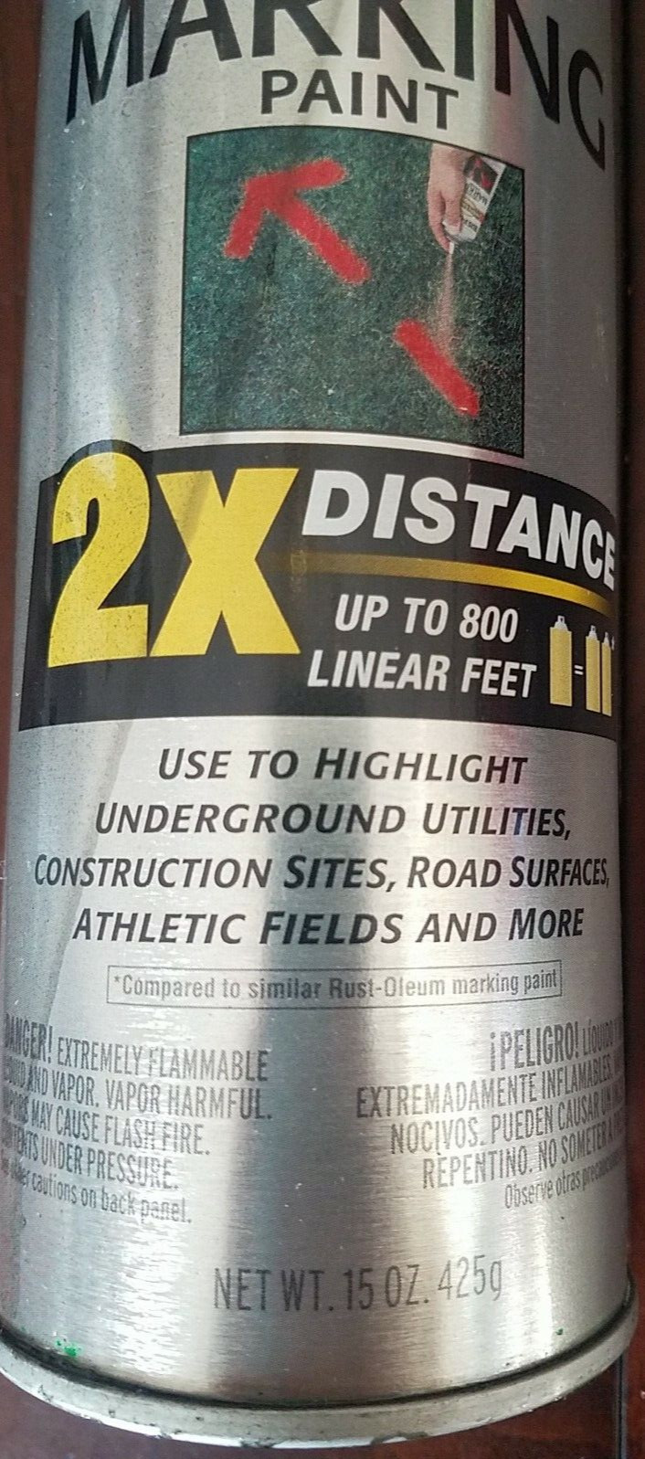 Rustoleum Professional Inverted Marking Paint 2X The Distance Up To 800 L Feet
