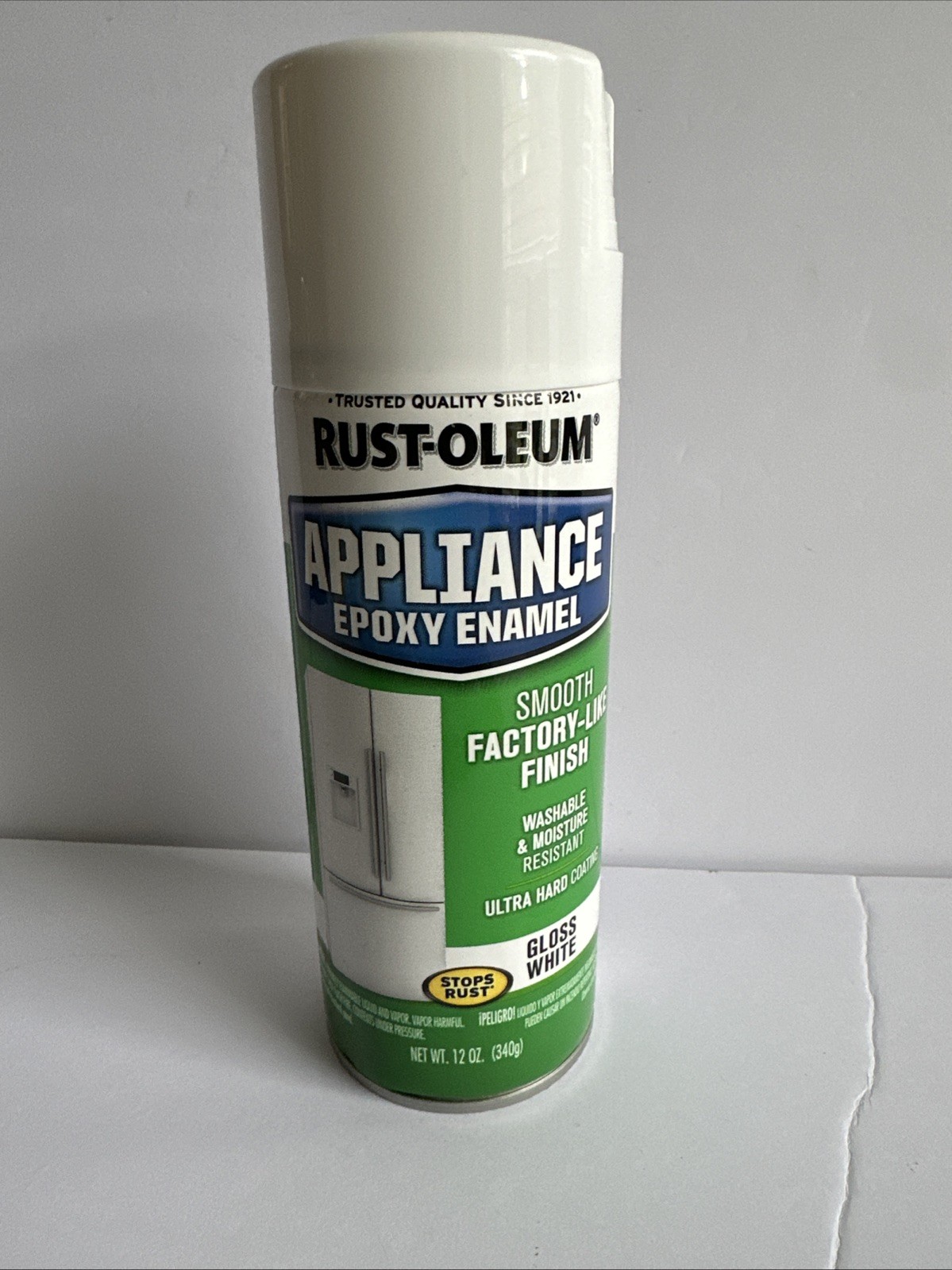 Rust-Oleum 7881830 Specialty Appliance Epoxy Spray Paint, 12 oz, White, NEW !!!!