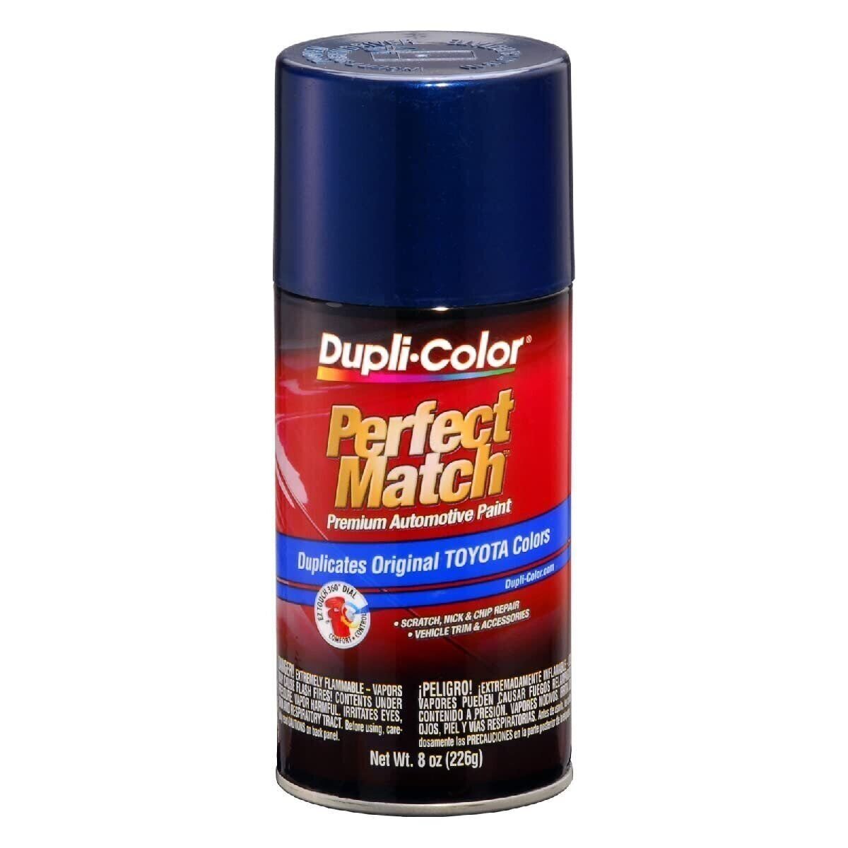 Dupli-Color EBTY16237 Perfect Match Automotive Spray Paint – Toyota Dark Blue…
