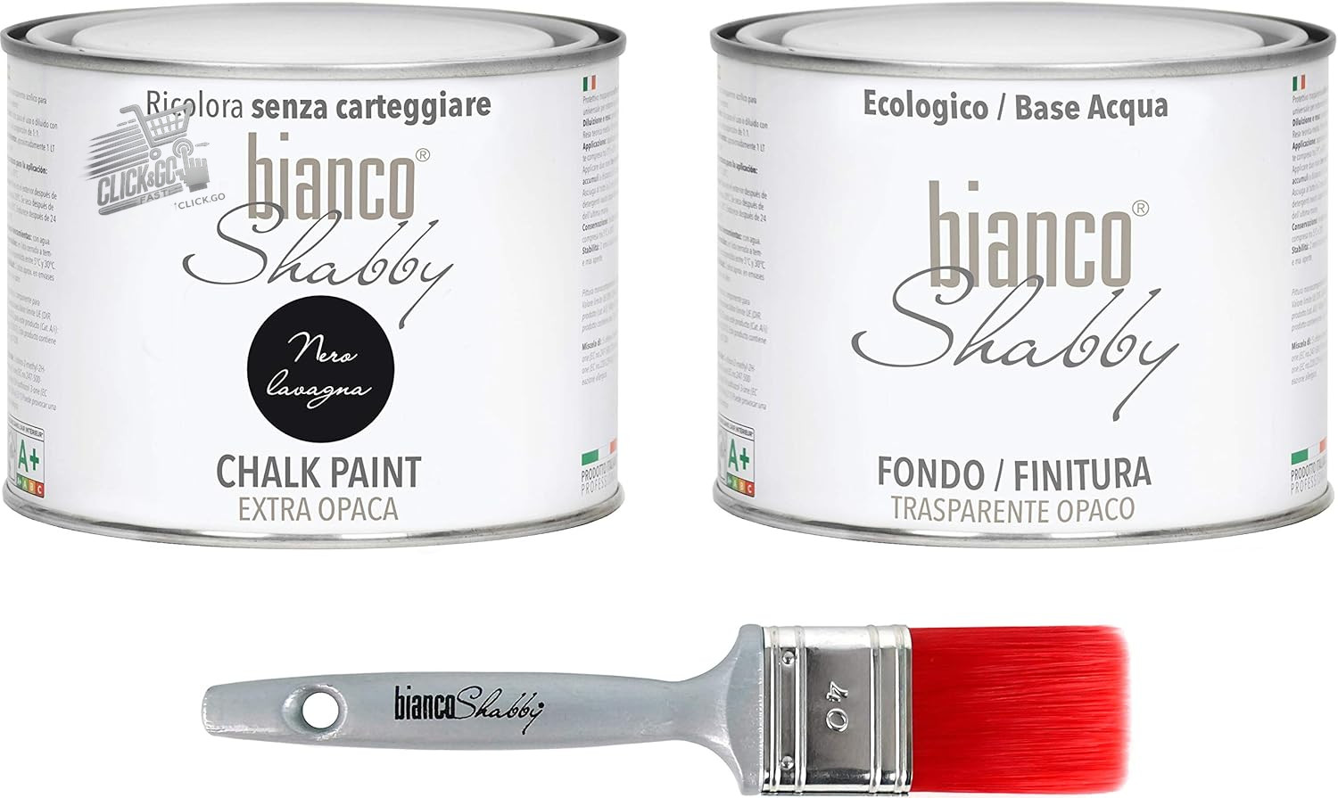 Shabby Chic Blackboard Chalk Paint Matte Furniture Wood Wall 500ml