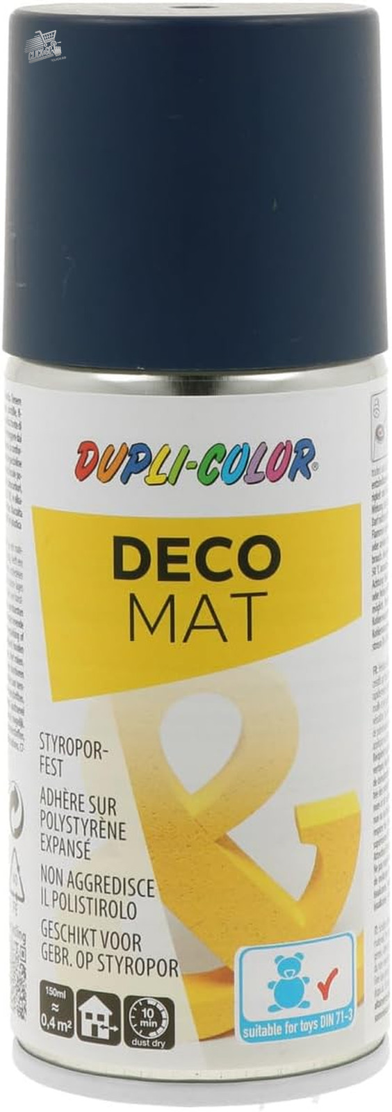 RAL 5003 Matte Sapphire Blue Double-Color Acrylic Spray Paint 150ml