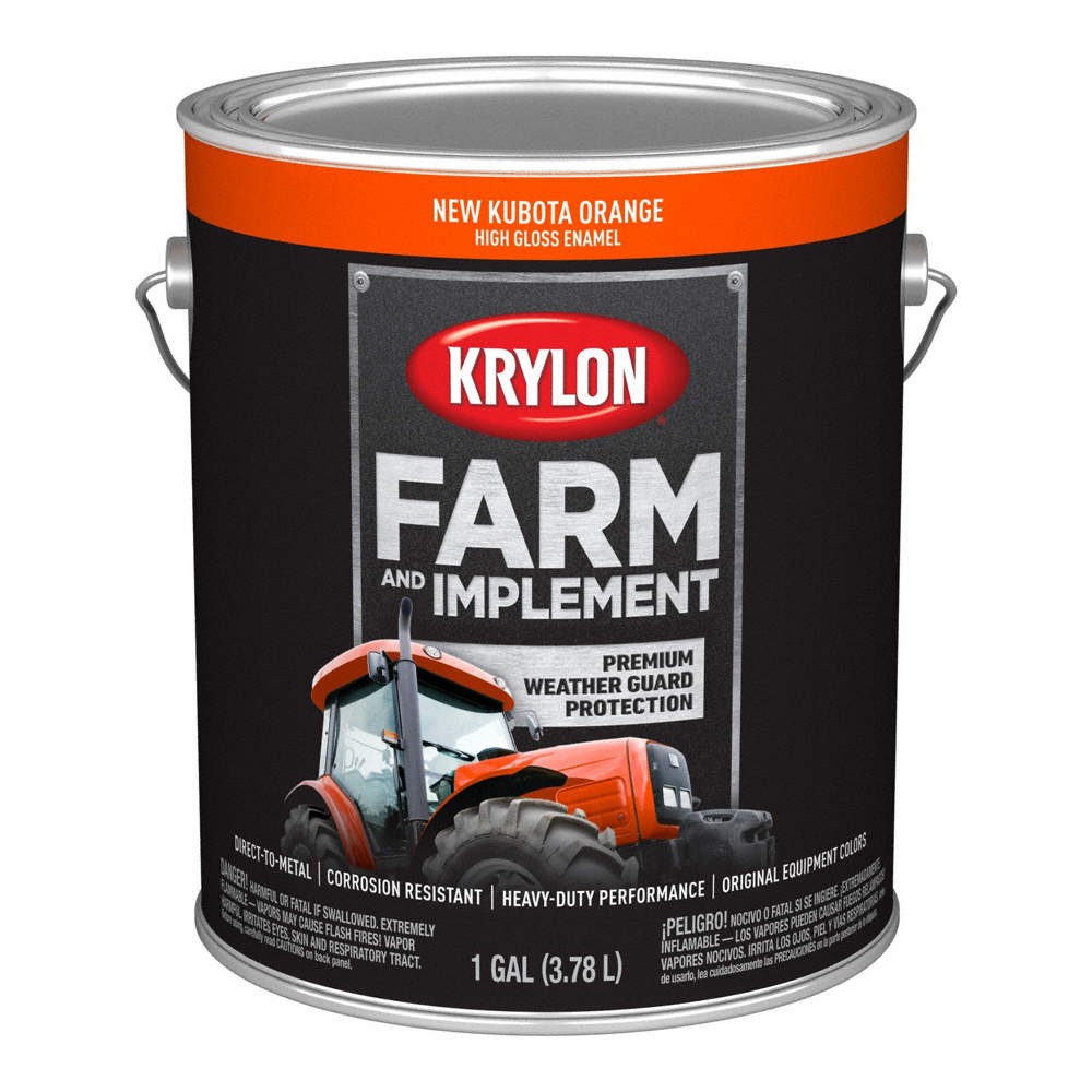 KRYLON Farm + Implement Enamel, 1 Gallon 833ZL2