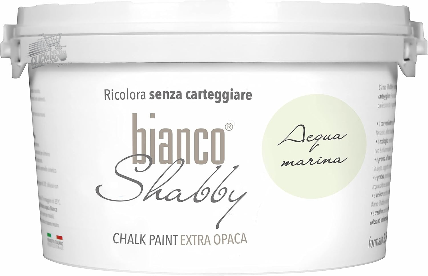 CHALK PAINT SEAWATER PAINT PLASTER FURNITURE WALLS SHABBY CHIC EXTRA MATTE 2.5